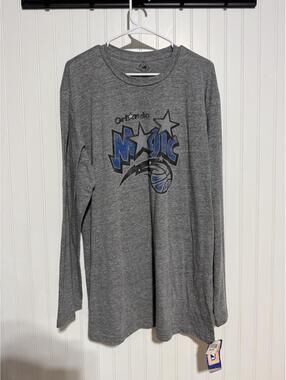 Sportiqe NBA Orlando Magic Long Sleeve Tri-Blend Tee 2XL NWT